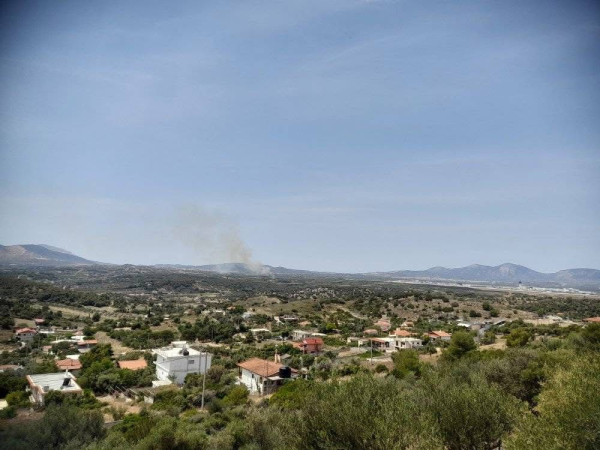 Φωτιά τώρα στο Μαρκόπουλο