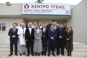 Εγκαινιάστηκαν τα νέα ανακαινισμένα Κέντρα Υγείας Βάρης και Κορωπίου