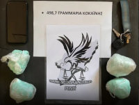 Ρόδος: Χειροπέδες σε 37χρονο για 500 γρ. κοκαΐνη