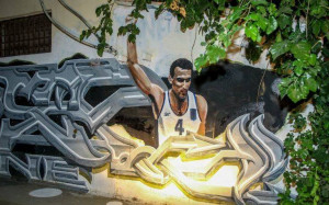 Βανδάλισαν ξανά το γκράφιτι του Γκάλη