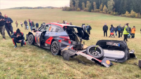 Τρομακτικό ατύχημα στο Ράλι Κεντρικής Ευρώπης: Το βίντεο της σύγκρουσης