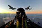 Ζεύγη τουρκικών F-16 πέταξαν πάνω από ελληνικά νησιά
