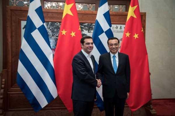 Τσίπρας: Αύξηση των κινεζικών επενδύσεων στην Ελλάδα και των ελληνικών εξαγωγών στην Κίνα