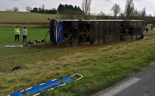 Πολωνία: Τρεις νεκροί και 18 τραυματίες σε τροχαίο με τουριστικό λεωφορείο
