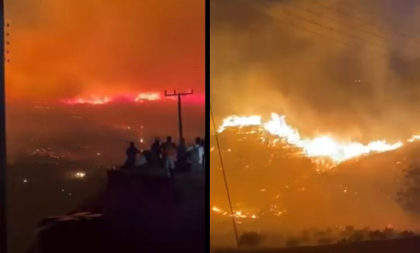 Εφιαλτική νύχτα στη Σέριφο: Εκτός ελέγχου η φωτιά, ενισχύσεις από Αθήνα και Σύρο