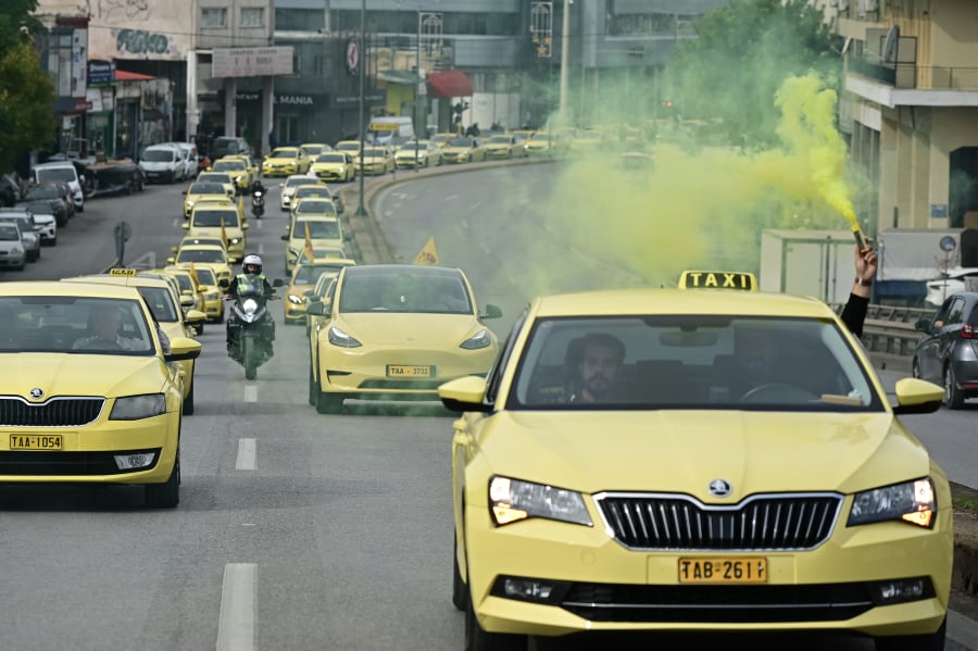 Ταξί: 48ωρη απεργία στις 2 και 3 Δεκεμβρίου - Τα αιτήματα των ιδιοκτητών