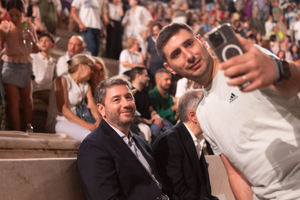 Στο Ηρώδειο χθες ο Νίκος Ανδρουλάκης για την Παγκόσμια Ημέρα Μουσικής