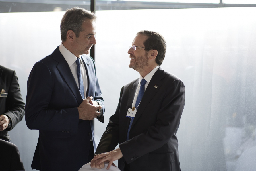 Συνάντηση Μητσοτάκη με τον πρόεδρο του Ισραήλ, συζητήθηκαν ενεργειακά ζητήματα και εμβάθυνση συνεργασίας