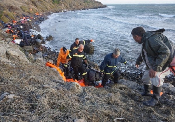 Τραγωδία: Ναυάγιο σκάφους με μετανάστες στην Καλόλιμνο