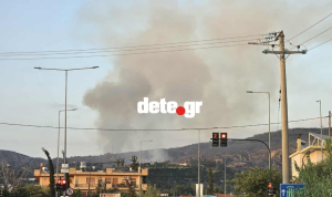 Φωτιά στην Πάτρα: Αναζωπύρωση στην περιοχή Μπάλα, μήνυμα από το 112 για εκκένωση