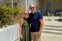 Στη Ρόδο για διακοπές η Τζόρτζια Μελόνι (Εικόνα)