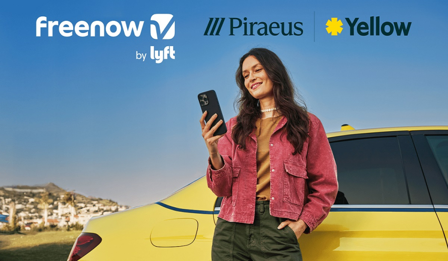 Η Πειραιώς φέρνει το Πρόγραμμα Επιβράβευσης Yellow στις μετακινήσεις με το Freenow