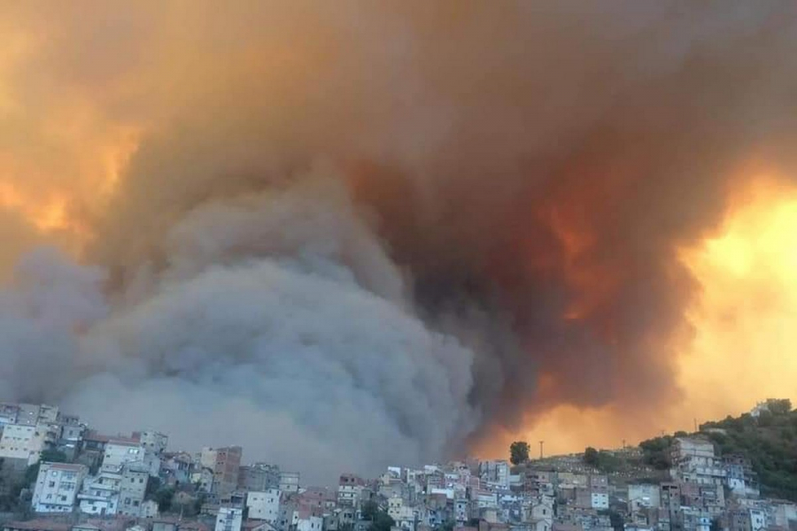 Φονική φωτιά στην Αλγερία - Τέσσερις νεκροί (βίντεο, εικόνες)