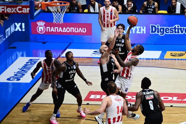 Ολυμπιακός - ΠΑΟΚ 101-96: «Ερυθρόλευκο» το Super Cup μετά από «θρίλερ»