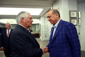 Συνάντηση Τίλερσον - Ερντογάν στην Κωνσταντινούπολη