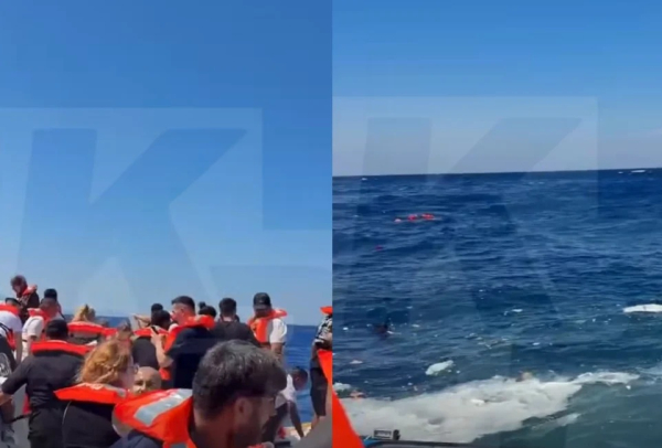 Κατεχόμενα: Βυθίστηκε σκάφος με 279 επιβαίνοντες ανοικτά της Κερύνειας (Βίντεο)