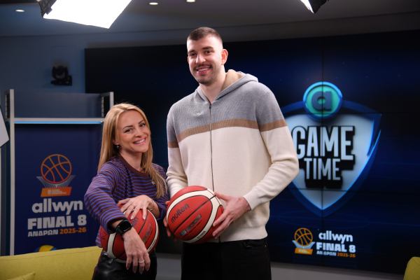 Ο Νίκος Ρογκαβόπουλος στο Allwyn Game Time: Δύσκολα τα νοκ άουτ παιχνίδια, ανυπομονούμε για τον τελικό