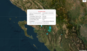 Σεισμός τώρα στους Φιλιάτες