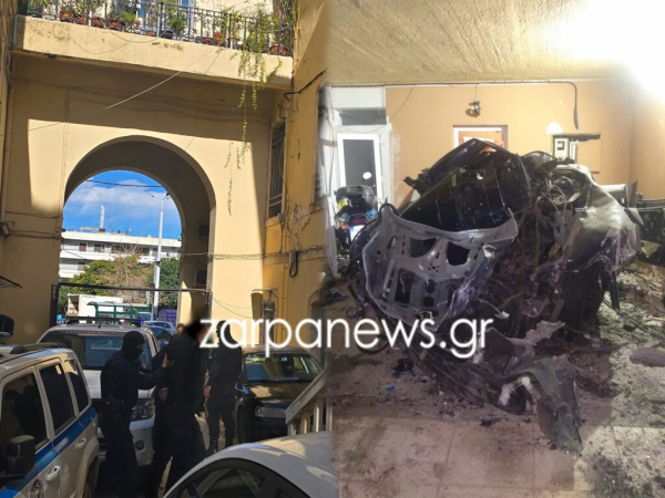 Χανιά: Πολυετής κάθειρξη σε δύο άτομα για βομβιστική επίθεση σε βάρος αστυνομικού