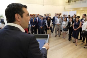 Συνάντηση Τσίπρα με νέους Έλληνες επιστήμονες και εργαζόμενους στο Λονδίνο