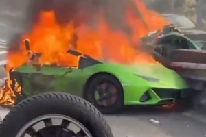 Σοκαριστικό τροχαίο με νοικιασμένη Lamborghini - Νεκροί πατέρας και γιος (Βίντεο)