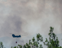 Υπό μερικό έλεγχο η μεγάλη φωτιά στην Καλλονή Τροιζήνας