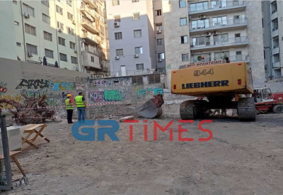 Θεσσαλονίκη: «Αυξάνονται» οι οβίδες στο εργοτάξιο στην Λέοντος Σοφού, «βλέπουν» αποθήκη πυρομαχικών του Β΄ ΠΠ