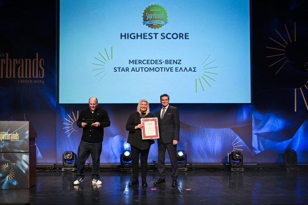 H Mercedes-Benz βραβεύτηκε ως κορυφαία εταιρική επωνυμία στην Ελλάδα στα Business Superbrands Greece 2024