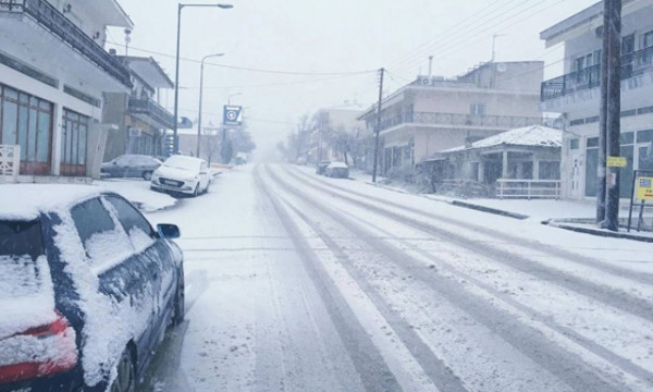 Κλειστά τα σχολεία στο Σουφλί λόγω του χιονιά και του παγετού - Στους -3 η θερμοκρασία
