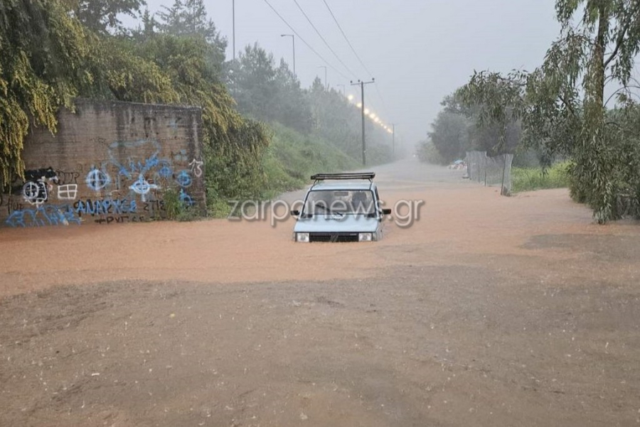 Χάος με την κακοκαιρία την Κρήτη: Ήχησε το 112 - Απεγκλωβίζουν οδηγούς