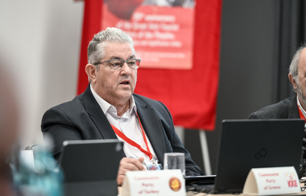 Κουτσούμπας από Λάρισα: Όλοι τους συμφωνούν στην εμπλοκή της Ελλάδας σε πολέμους για ξένα συμφέροντα