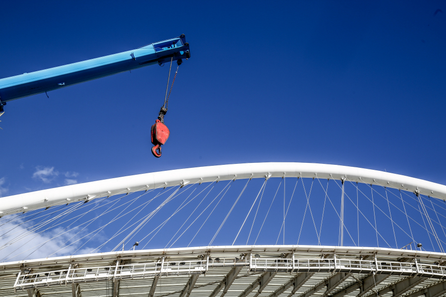Σε εξέλιξη τα έργα αποκατάστασης στο ΟΑΚΑ