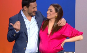 Η on air αποκάλυψη της Ευρυδίκης Βαλαβάνη για την εγκυμοσύνη της