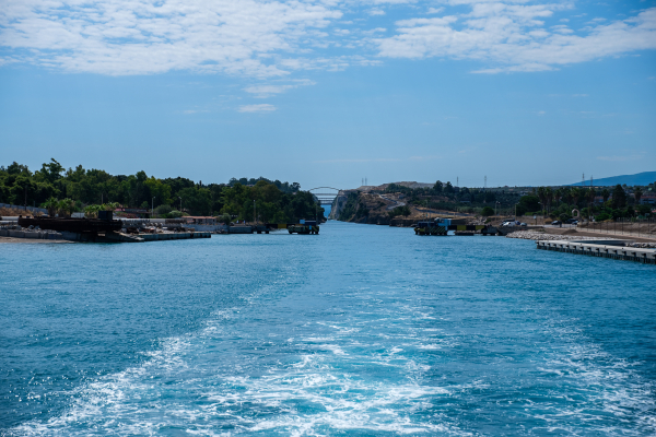 Corinth Canal Introduces New Transit Fees