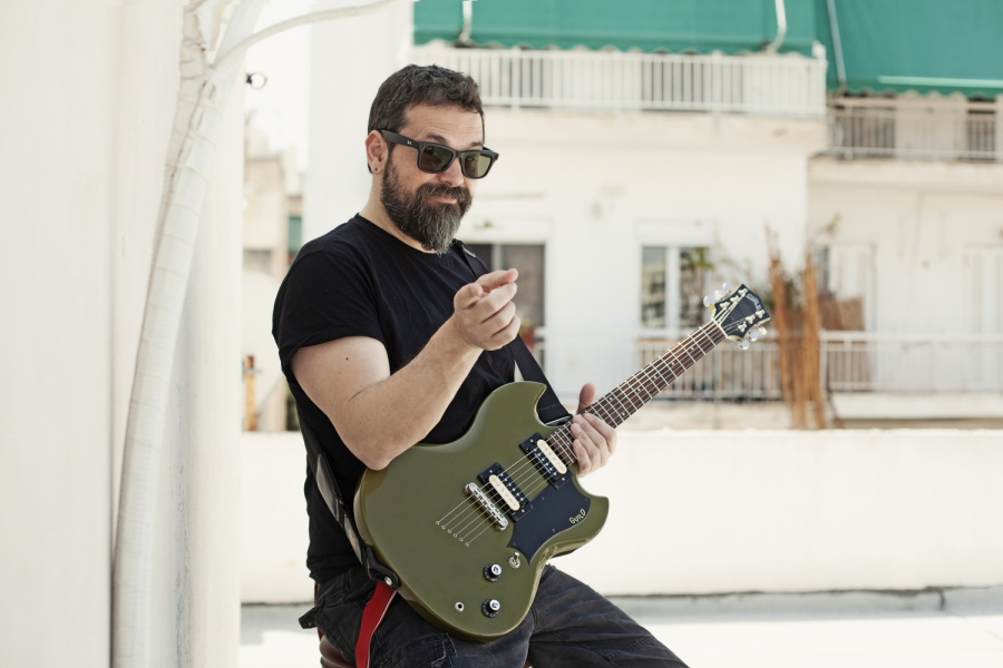 Ο Σπύρος Γραμμένος και οι φίλοι του στην Τεχνόπολη Δήμου Αθηναίων