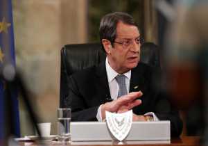 Τους πολιτικούς αρχηγούς της αντιπολίτευσης ενημερώνει ο Αναστασιάδης για το Κυπριακό