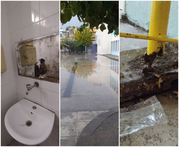 Εικόνες ντροπής στο 62ο Δημοτικό Αθήνας: Σκουριασμένες βρύσες, τουαλέτες υγειονομική «βόμβα» και ανύπαρκτες υποδομές