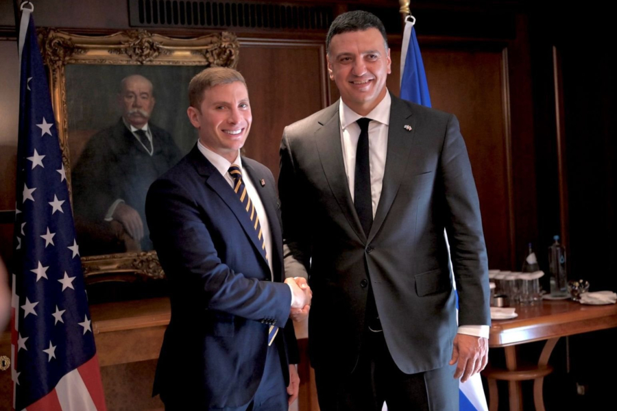 Συνάντηση Κικίλια με Aμερικανό υφυπουργό Εξωτερικών