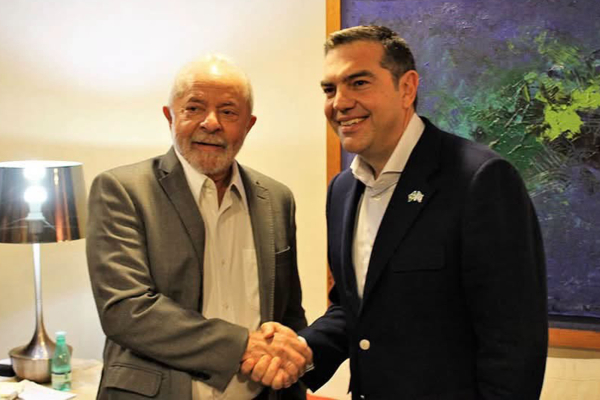 Τσίπρας: Στο πλευρό του Λούλα και του αγώνα του, που έχει σημασία πέρα από τα σύνορα της Βραζιλίας