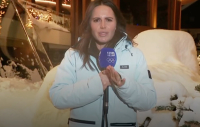 Δημοσιογράφος εμφανίστηκε πιωμένη σε ρεπορτάζ για τους Χειμερινούς Ολυμπιακούς (Βίντεο)