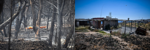 Νωπές οι μνήμες από τη φονική πυρκαγιά στο Μάτι - Έναν χρόνο μετά επουλώνονται ακόμη οι πληγές (pics+vid)