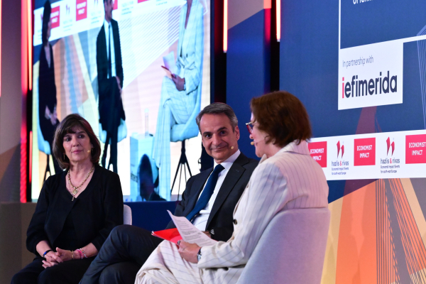 Κυριάκος Μητσοτάκης: LIVE η συζήτηση με την Christiane Amanpour