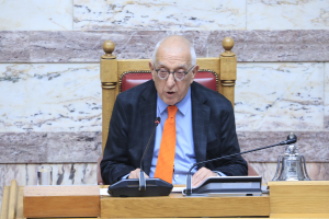 Πρόεδρος της Βουλής με 247 ψήφους ο Νικήτας Κακλαμάνης