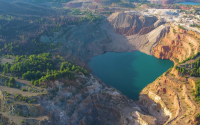 Οι άγνωστες λίμνες της Εύβοιας με προέλευση από ορυχεία