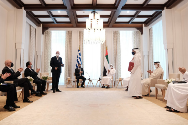 Μητσοτάκης από ΗΑΕ: Σε πρώτο πλάνο η αμυντική συνεργασία και οι εξελίξεις στη Μεσόγειο