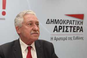 Κουβέλης: «Οι συνθήκες είναι ώριμες για να συναντηθούμε με τον ΣΥΡΙΖA»