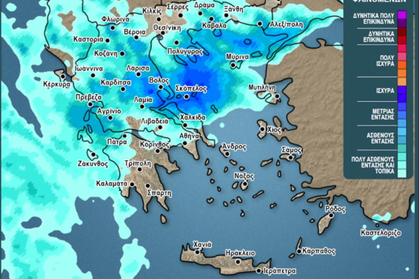 Σάκης Αρναούτογλου: Αλλαγή του καιρού με βροχές από την Τρίτη (Βίντεο)
