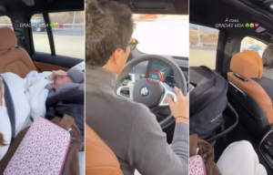 «Είστε τρελοί;»: Σάλος με βίντεο influencer - Ο άντρας της οδηγούσε με 140 χλμ./ώρα δίπλα στη νεογέννητη κόρη τους