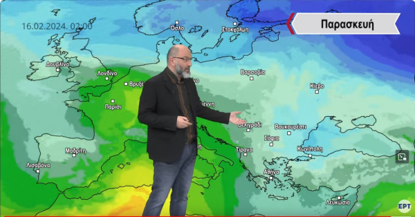 Σάκης Αρναούτογλου: Οι τέσσερις νέοι χάρτες για την κακοκαιρία