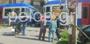 Πάτρα: Σύγκρουση τρένου με αμάξι - Το ΙΧ μπήκε σε φυλασσόμενη διάβαση (Εικόνες)